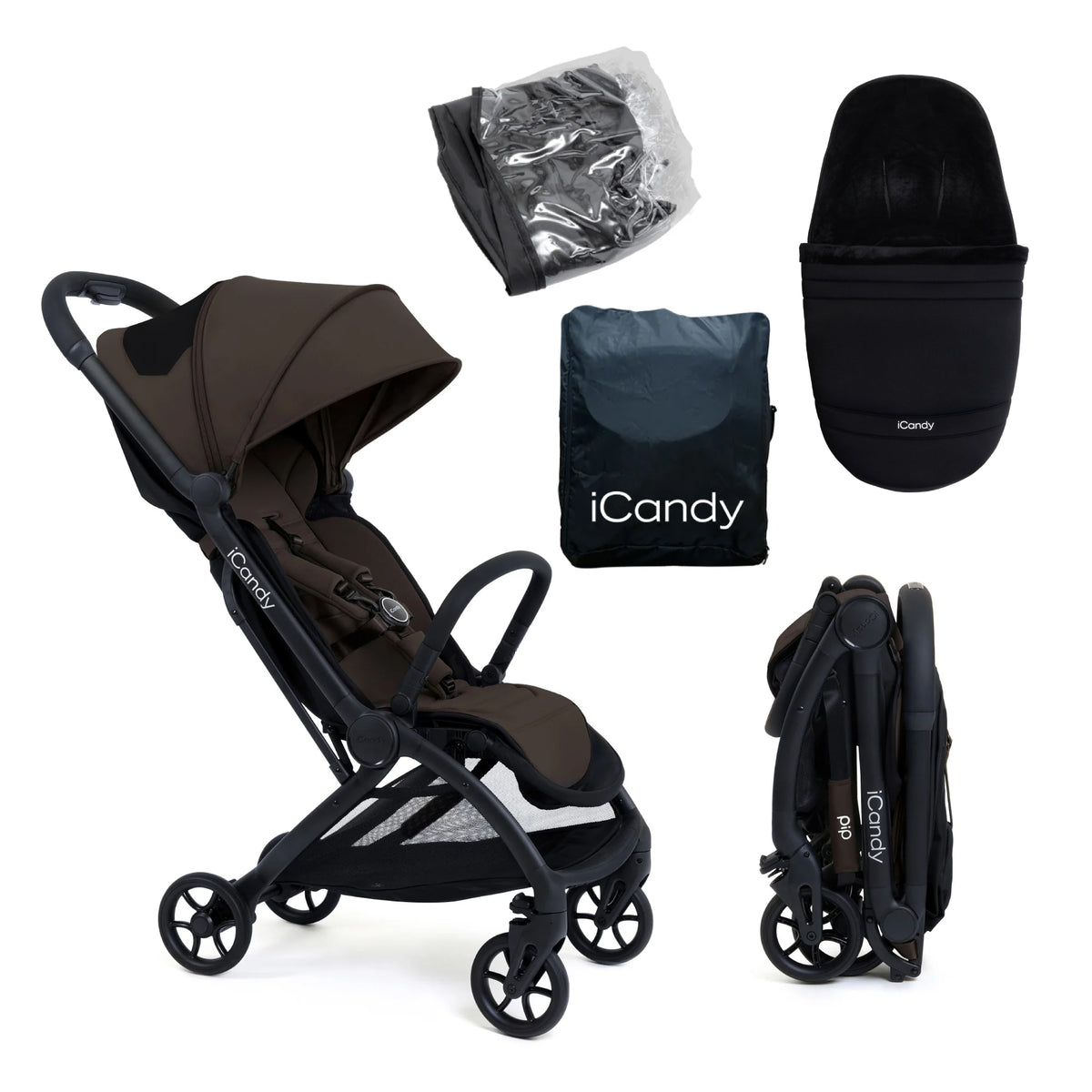 iCandy Pip Stroller & Footmuff - Muddy Puddle