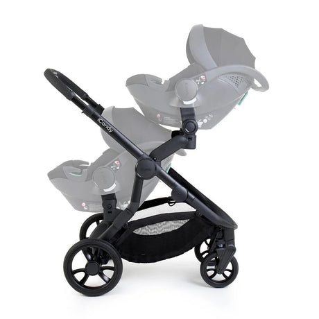 iCandy Orange 4 Complete Twin Pushchair Bundle with Accessories - Fossil