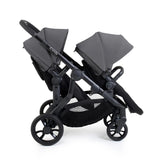 iCandy Orange 4 Complete Twin Pushchair Bundle with Accessories - Fossil