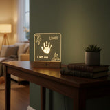 Petit Artichaut Illuminated Hand Print Keepsake