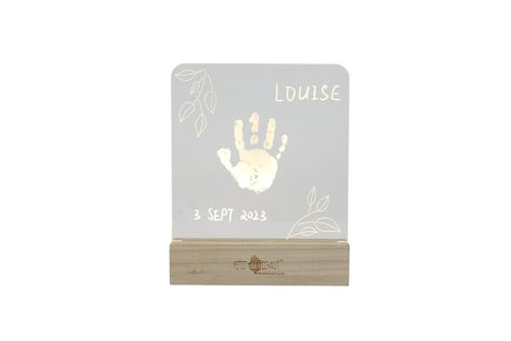 Petit Artichaut Illuminated Hand Print Keepsake