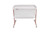 Tutti Bambini ZiZee Rocking Crib - Scandinavian Walnut & Ecru