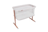 Tutti Bambini ZiZee Rocking Crib - Scandinavian Walnut & Ecru