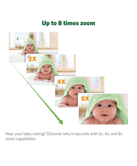 LeapFrog LF815HD 5″ Smart Video Baby Monitor with Colour Night Vision