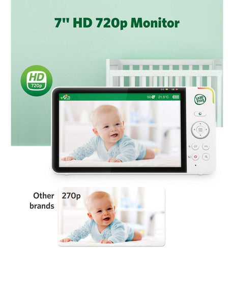 LeapFrog LF4917HD 7" Wi-Fi High Definition Pan & Tilt Baby Monitor