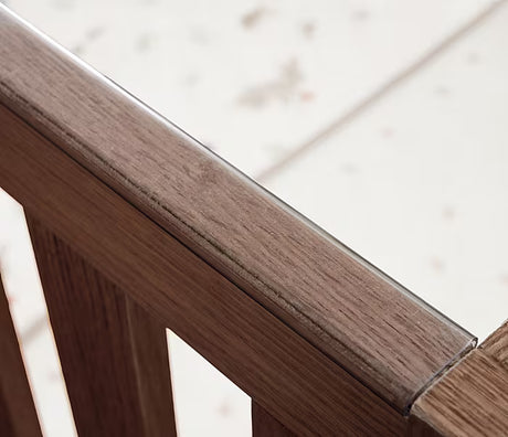 Tutti Bambini Japandi Mini Cot Bed - Warm Walnut