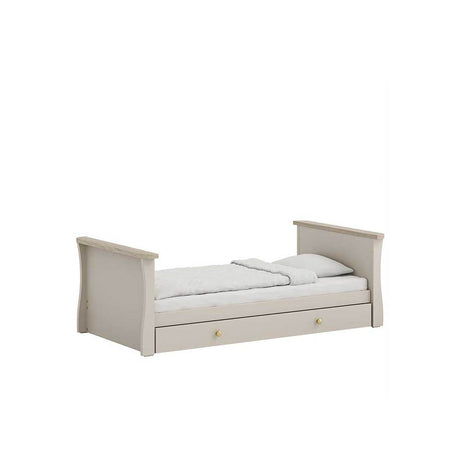 Little Acorns Celeste Cot Bed with Under Drawer - Cashmere & Grey Ash