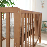 Tutti Bambini Rio 3 Piece Nursery Furniture Set with Malmo Cot Bed - Dove Grey & Honey Oak