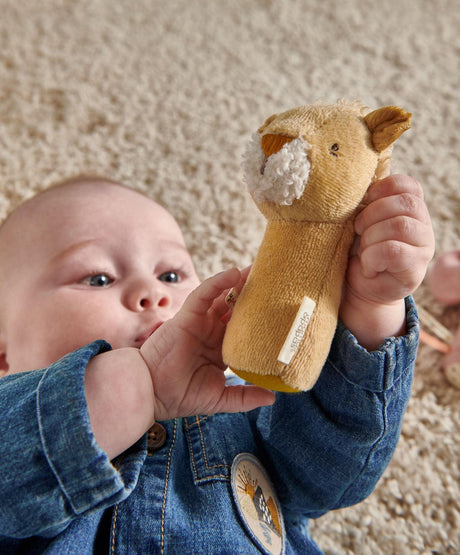 Mamas & Papas Mini Rattle - Lion