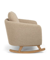 Mamas & Papas Alma Nursing Chair with Footstool - Fawn Boucle
