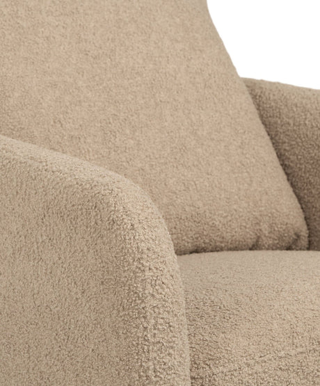 Mamas & Papas Alma Nursing Chair with Footstool - Fawn Boucle