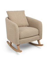 Mamas & Papas Alma Nursing Chair with Footstool - Fawn Boucle