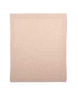 Mamas & Papas Knitted Blanket - Pink Pointelle