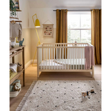 Mamas & Papas Solo Cot Bed - White / Natural