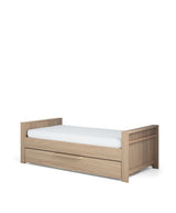 Mamas & Papas Franklin 3 Piece Nursery Furniture Set with Cot Bed, Dresser and Wardrobe - Oak