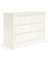 Mamas & Papas Oxford 2 Piece Nursery Furniture Set with Cot Bed and Dresser - White
