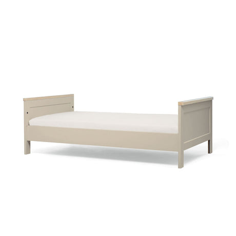 Mamas & Papas Wedmore 3 Piece Nursery Furniture Set with Cot Bed, Dresser and Wardrobe - Cashmere/Oak
