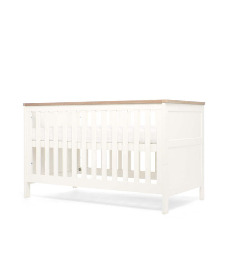 Mamas & Papas Wedmore Cot Bed - White/Natural
