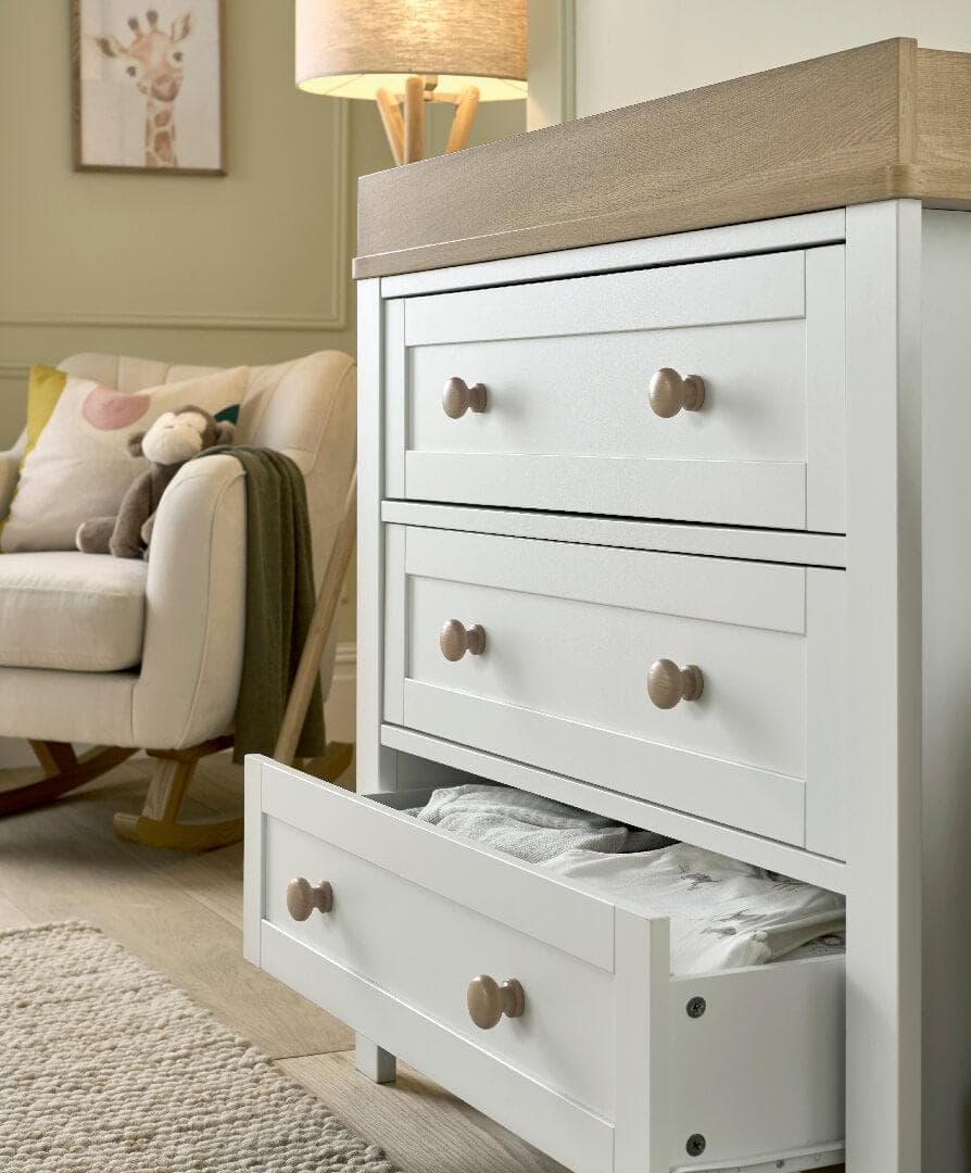 Mamas & Papas Wedmore Dresser Changing Unit - White/Natural