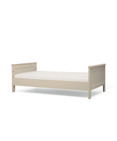 Mamas & Papas Wedmore 2 Piece Nursery Furniture Set with Cot Bed and Dresser - Pebble Grey
