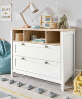 Mamas & Papas Harwell Chest Changer - White / Natural
