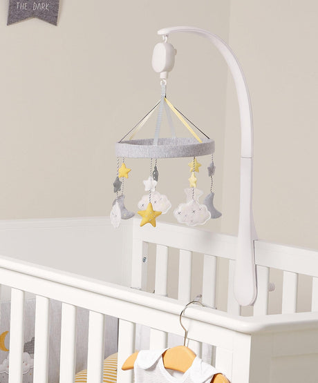 Mamas & Papas Welcome to the World Musical Cot Mobile - Cloud
