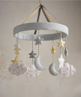 Mamas & Papas Welcome to the World Musical Cot Mobile - Cloud