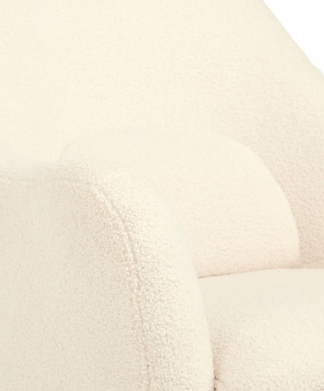 Mamas & Papas Penrose Nursing Chair with Footstool - Off White Boucle