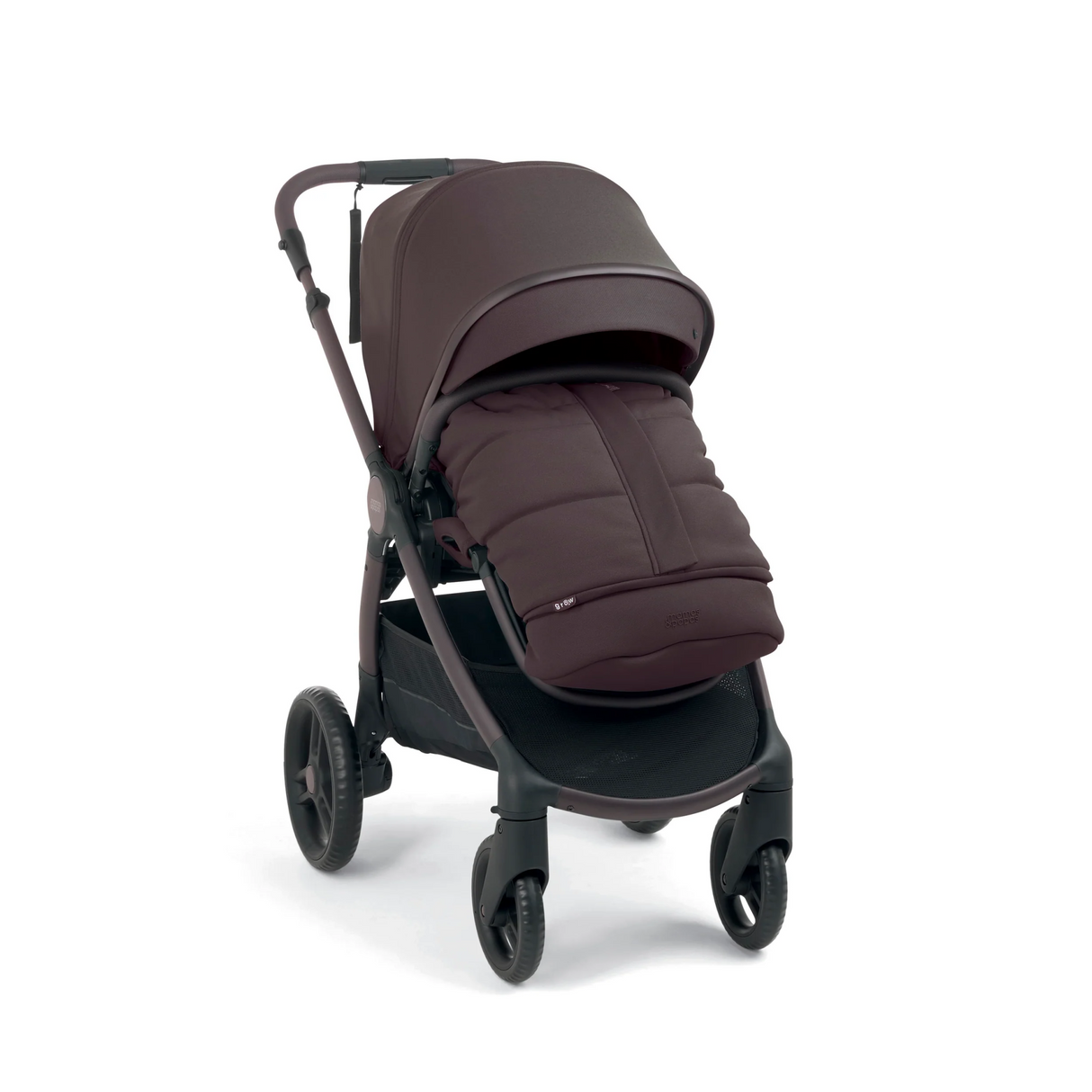 Mamas & Papas Ocarro 2 | Essential Kit  (inc Pushchair, Carrycot, Adaptors, Cupholder, Bag, Footmuff, CC Stand) - Americano 5