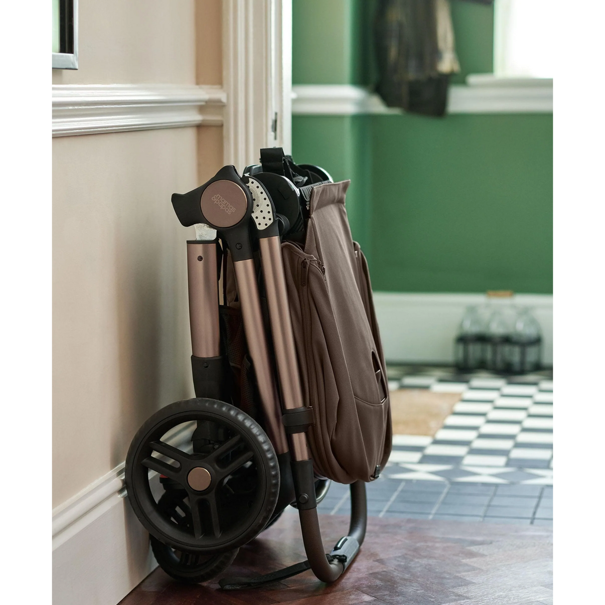 Mamas & Papas Ocarro 2 | Essential Kit (inc Pushchair, Carrycot, Adaptors, Cupholder, Bag, Footmuff, CC Stand) - Crema 11