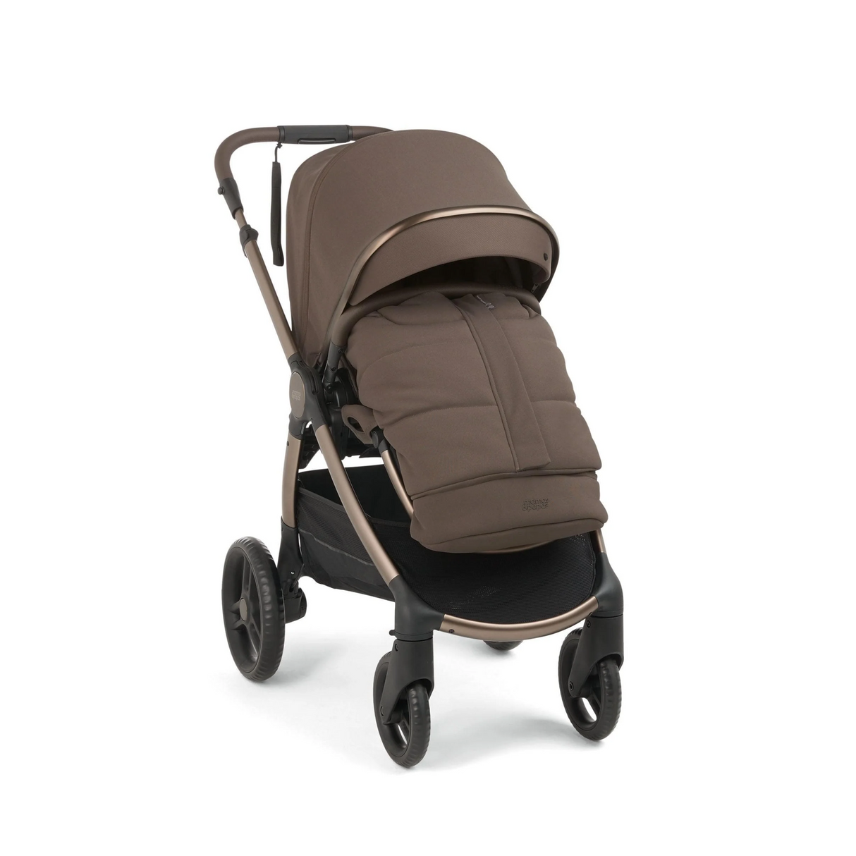 Mamas & Papas Ocarro 2 | Essential Kit (inc Pushchair, Carrycot, Adaptors, Cupholder, Bag, Footmuff, CC Stand) - Crema 3