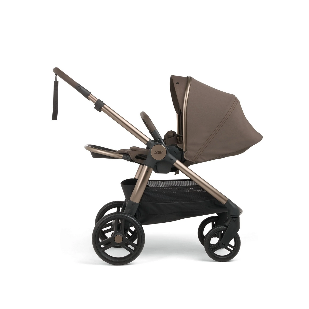 Mamas & Papas Ocarro 2 | Essential Kit (inc Pushchair, Carrycot, Adaptors, Cupholder, Bag, Footmuff, CC Stand) - Crema 4