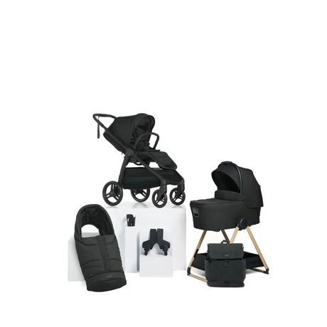Mamas & Papas Ocarro 2 | Essential Kit (inc Pushchair, Carrycot, Adaptors, Cupholder, Bag, Footmuff, CC Stand) - Eclipse 1