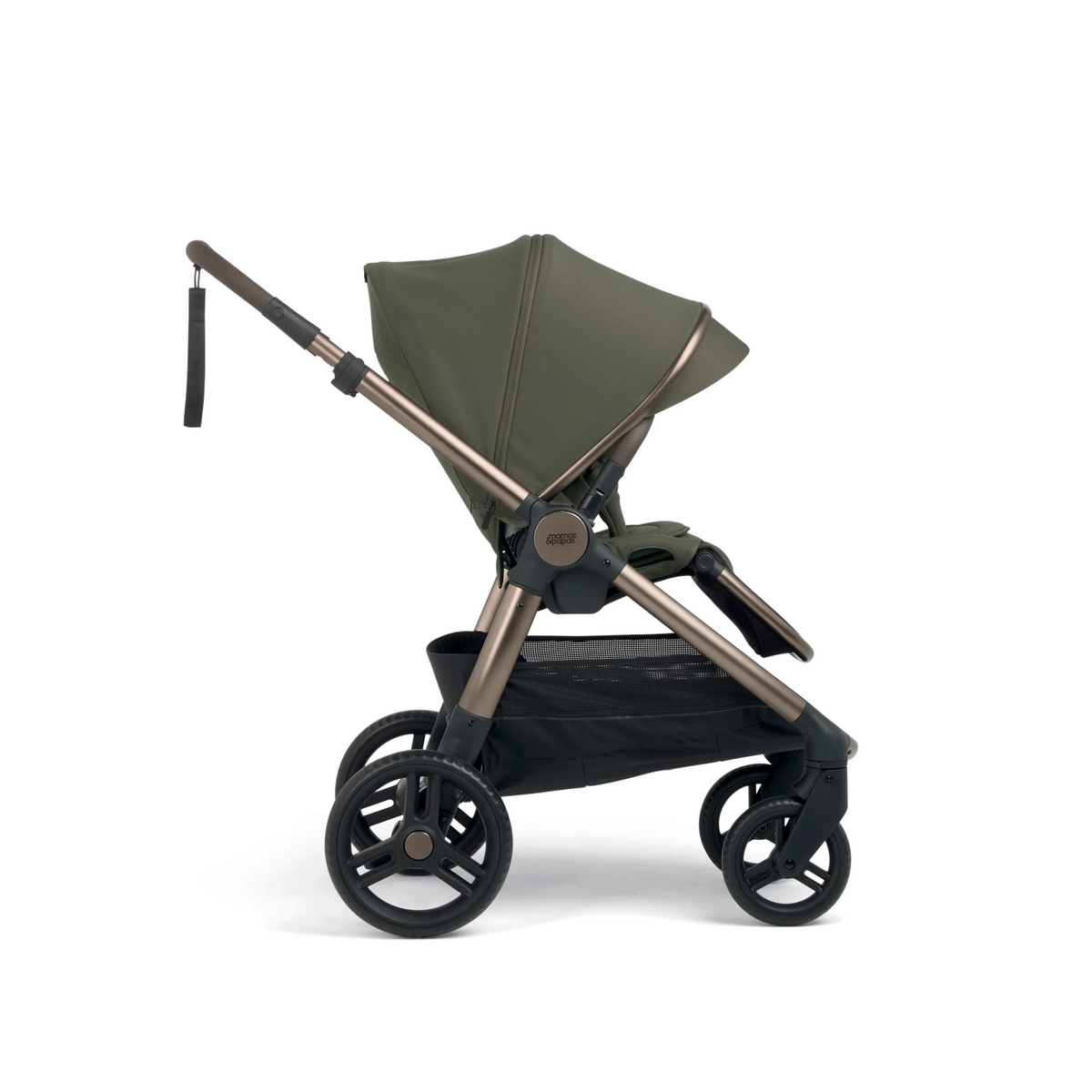 Mamas & Papas Ocarro 2 | Essential Kit (inc Pushchair, Carrycot, Adaptors, Cupholder, Bag, Footmuff, CC Stand) - Evergreen 11