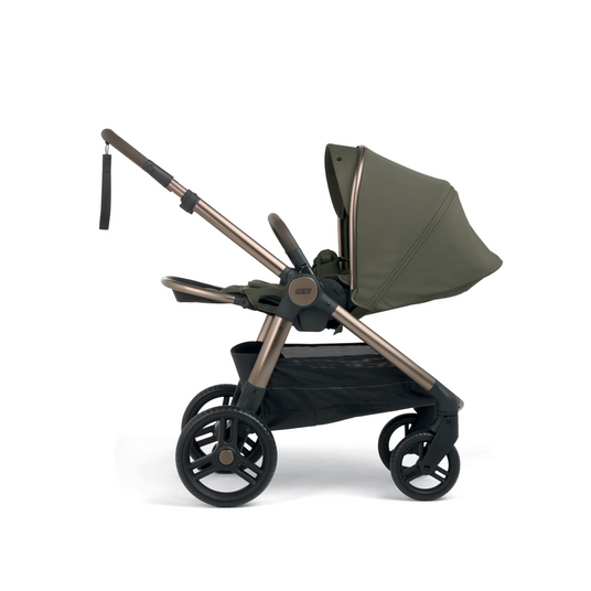 Mamas & Papas Ocarro 2 | Essential Kit (inc Pushchair, Carrycot, Adaptors, Cupholder, Bag, Footmuff, CC Stand) - Evergreen 12