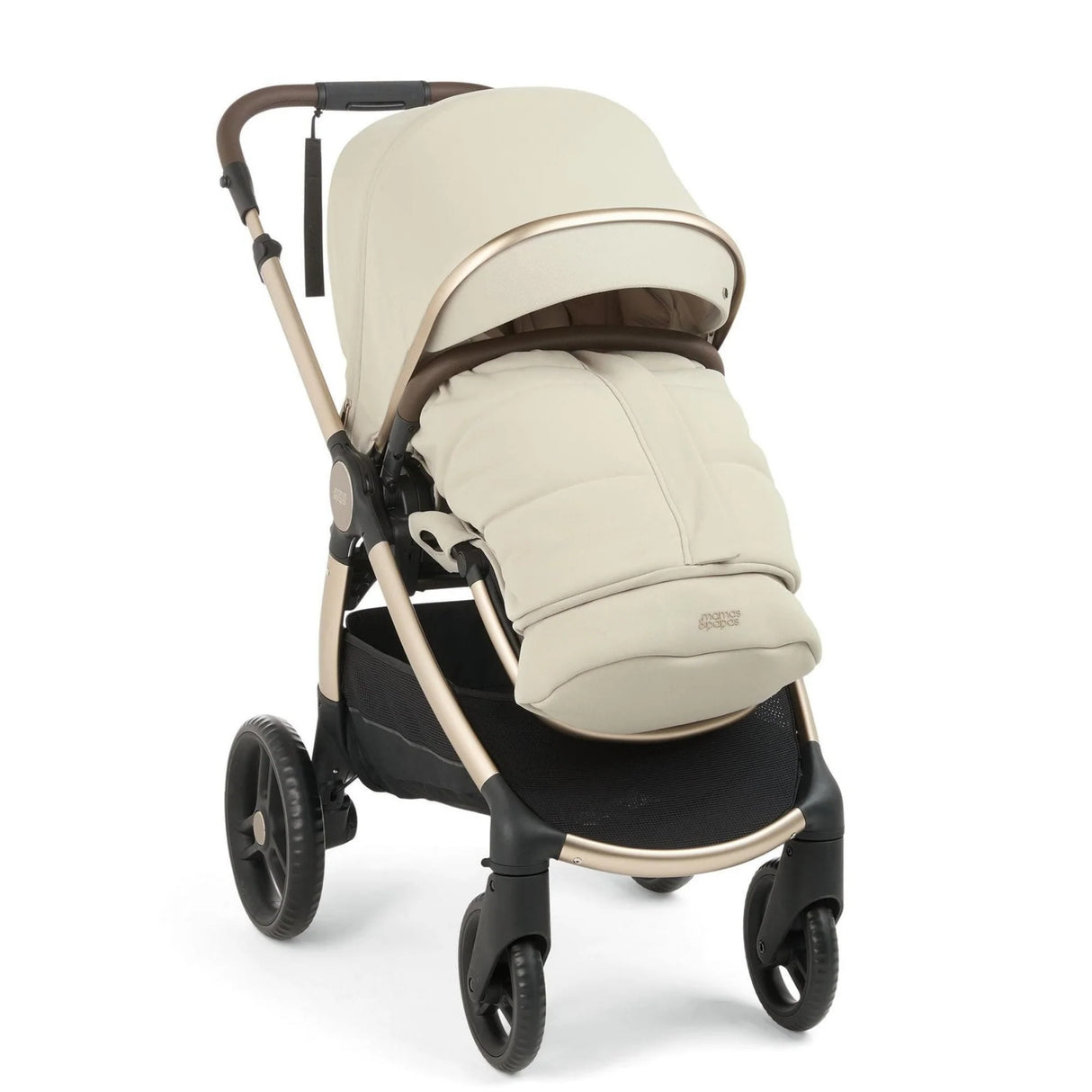Mamas & Papas Ocarro 2 | Essential Kit (inc Pushchair, Carrycot, Adaptors, Cupholder, Bag, Footmuff, CC Stand) - Shell 3