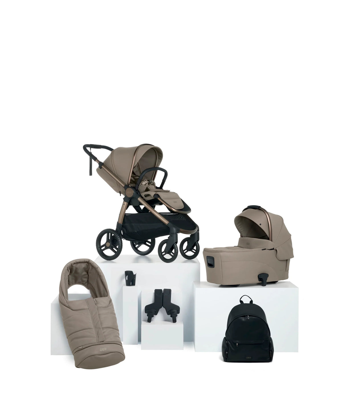 Mamas & Papas Ocarro 2 Essential 6 Piece Pushchair Bundle - Oatmeal
