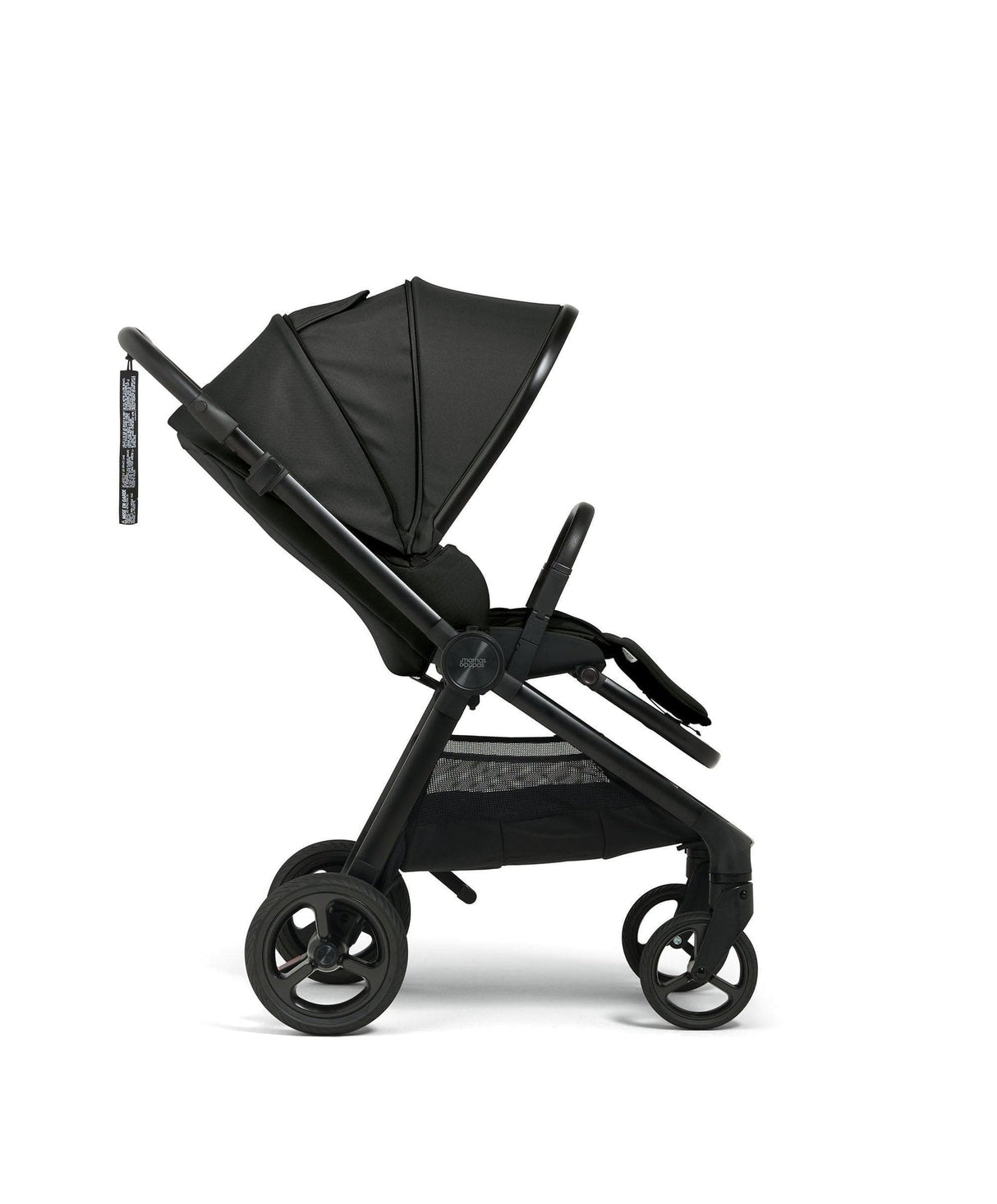 Mamas & Papas Vardo Travel System with Accessories, Cybex Cloud T and ISOFIX Base - Noir