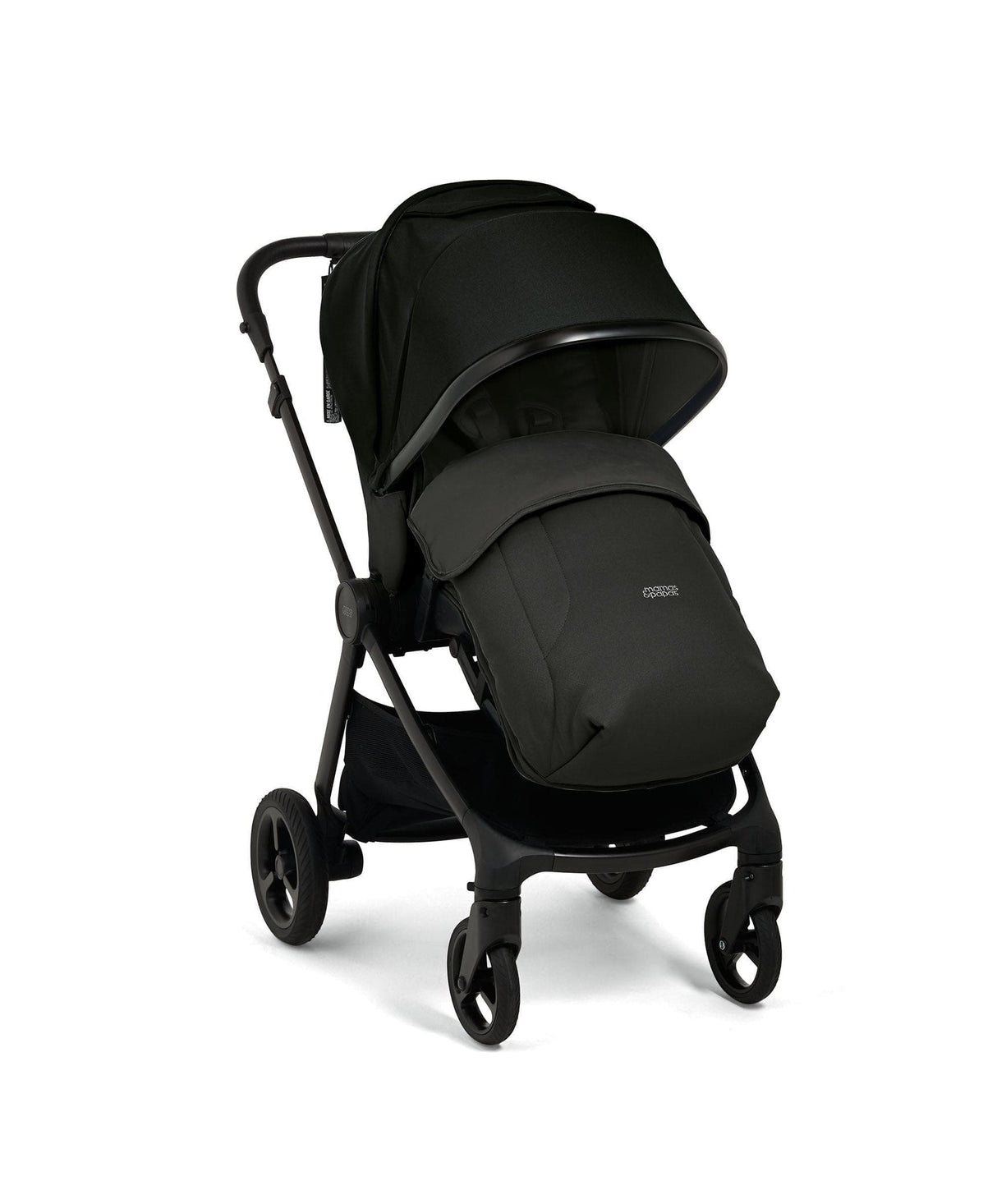 Mamas & Papas Vardo Travel System with Accessories, Cybex Cloud T and ISOFIX Base - Noir