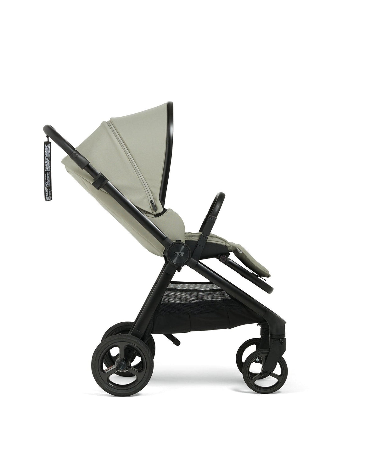 Mamas & Papas Vardo Travel System with Accessories, Cybex Cloud T and ISOFIX Base - Sage