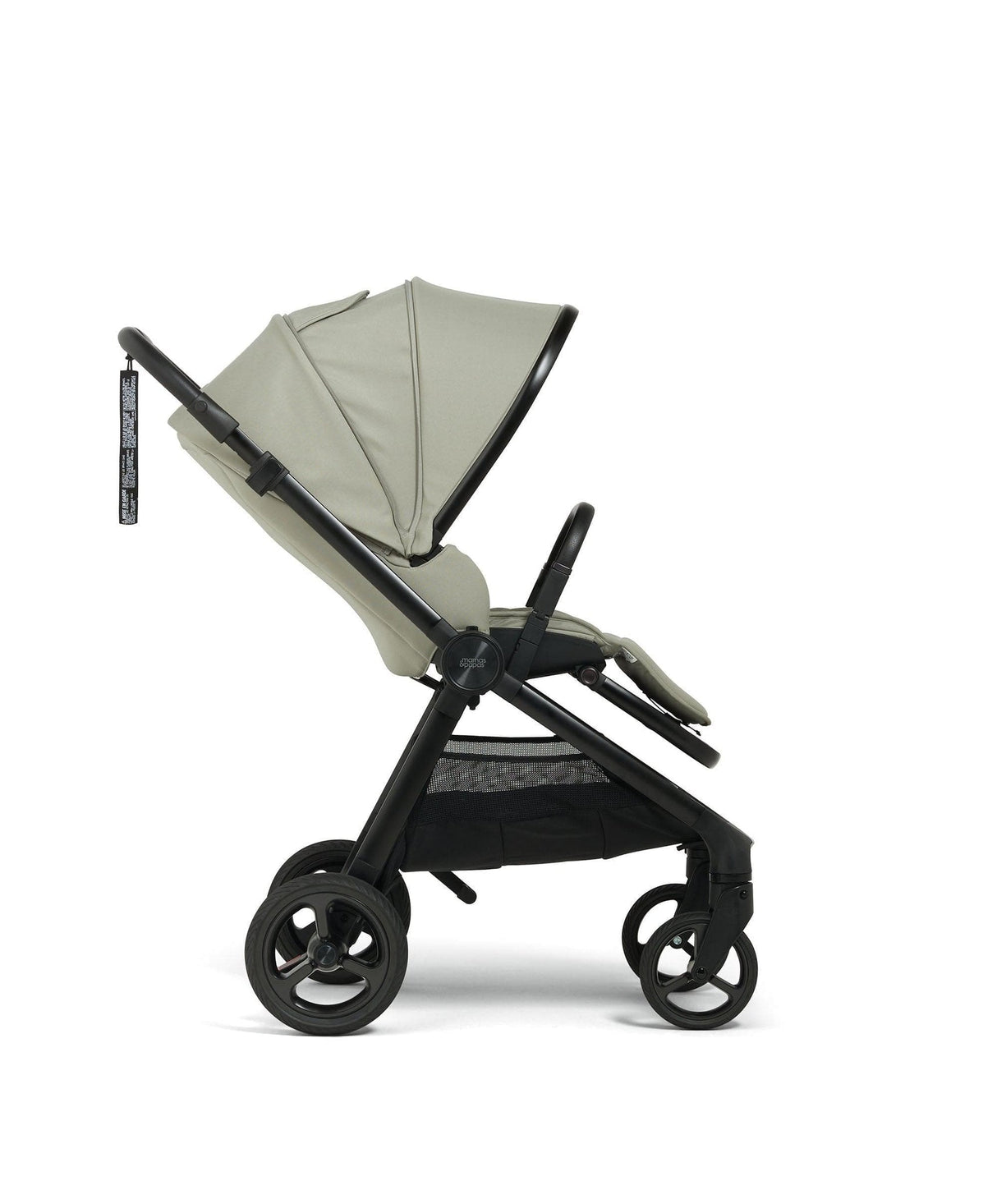 Mamas & Papas Vardo Travel System with Accessories, Cybex Cloud T and ISOFIX Base - Sage