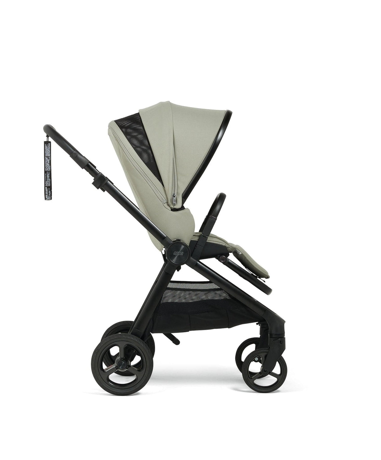 Mamas & Papas Vardo Travel System with Accessories, Cybex Cloud T and ISOFIX Base - Sage