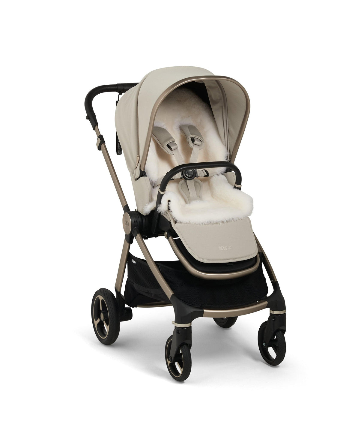 Mamas & Papas Vardo Travel System with Accessories, Cybex Cloud T and ISOFIX Base - Shell