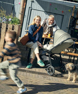 Mamas & Papas Vardo Travel System with Accessories, Cybex Cloud T and ISOFIX Base - Sage