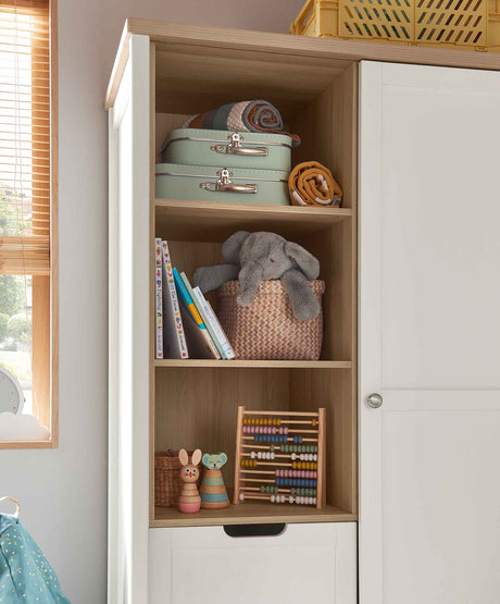Mamas & Papas Harwell Wardrobe - White / Natural
