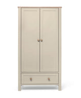 Mamas & Papas Wedmore 3 Piece Nursery Furniture Set with Cot Bed, Dresser and Wardrobe - Cashmere