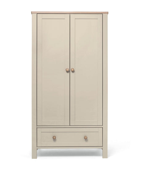 Mamas & Papas Wedmore 3 Piece Nursery Furniture Set with Cot Bed, Dresser and Wardrobe - Cashmere