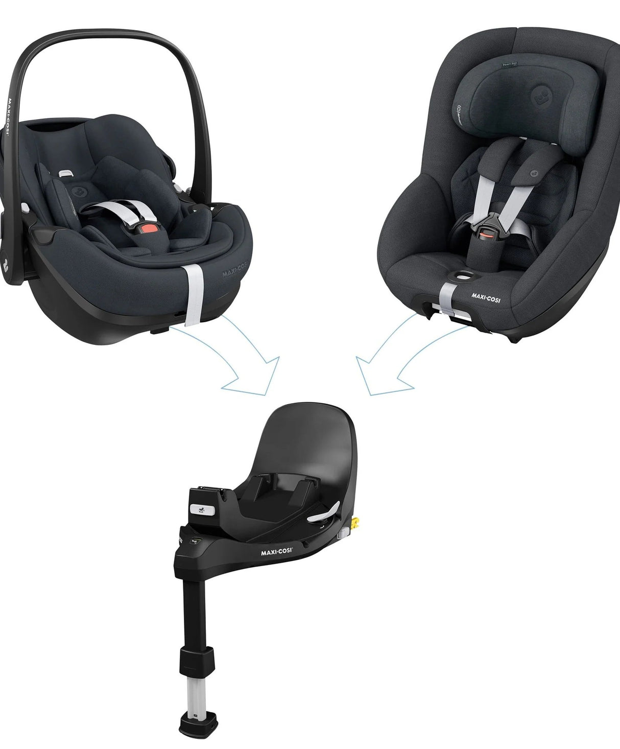 Maxi Cosi FamilyFix 360 Pro ISOFIX Car Seat Base with SlideTech™