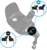 Maxi Cosi FamilyFix 360 Pro ISOFIX Car Seat Base with SlideTech™