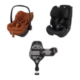 Maxi Cosi Fame 2026 Premium Family XL Travel System with Pebble Slide Pro Car Seat, Pearl XL Car Seat & Slide Pro Base - Copper Terra 15